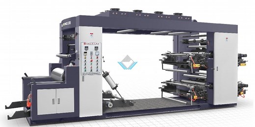 MÁY IN FLEXO 4 MÀU - IN CUỘN (IN GIẤY, VẢI KHÔNG DỆT)