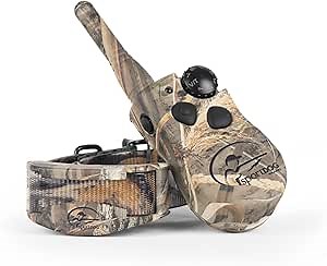 SportDOG 425X Family Remote Trainers - 500-Yard Range - Waterproof Rechargeable Training Collars - Static, Tone & Vibration Modes - Expandable to 3 Dogs - Camo