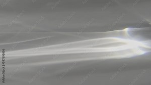 Abstract water texture overlay effect, rays of light shadow overlay effect with rainbow reflection of light from water on a white background, mockup and backdrop