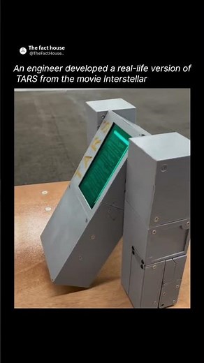This Real-Life TARS Robot Will Blow Your Mind! 🤖🚀 #Interstellar #TARSRobot