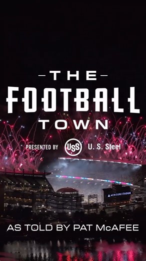 Pittsburgh Steelers on Instagram: "Tickets to see “The Football Town”, narrated by @patmcafeeshow, are now on sale! This is your chance to see @nflfilms’ first-ever immersive format documentary celebrating Western PA’s rich football history, playing exclusively at @kaminsciencecenter starting Saturday, Feb. 28. Buy your tickets now using the link in our story."