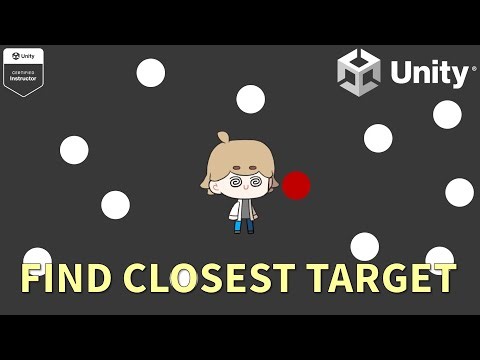 가장 근접한 목표 탐색 how to find closest target in Unity!