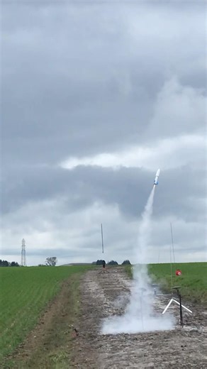 WOW! Model Rocket CRASH! #modelrocket