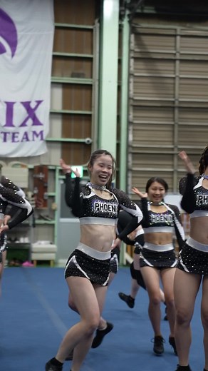 Black Queens Cheerleading Team in Japan