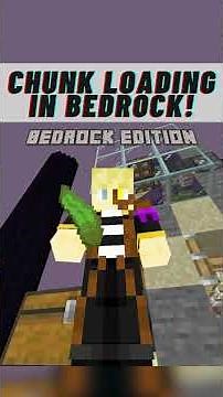 Minecraft Chunk Loading in the End on Bedrock Tutorial [Bedrock 1.20.62] #shorts