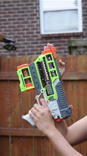 2.5K views · 42 reactions | 150 FPS. Slam-fire action. Mag-fed handle. Detachable BCAR. Custom rails. This is the Volcanic Pro ⚡ Exclusively at dartzoneblasters.com #DartZone #BlasterLife | Dart Zone Blasters | Facebook