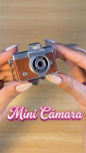 📷 ¡Cámara mini con 32GB que te va a sorprender!