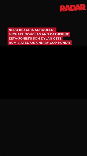 Michael Douglas and Catherine Zeta-Jones’ son, Dylan, faced a tough moment on CNN after being shut down by a GOP pundit during a political debate. Link below for all the details! (🎥: X) https://radaronline.com/p/michael-douglas-catherine-zeta-jones-son-dylan-humiliated-cnn/ | Radar Online