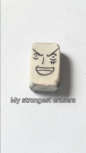 My strongest erasers #art #drawing
