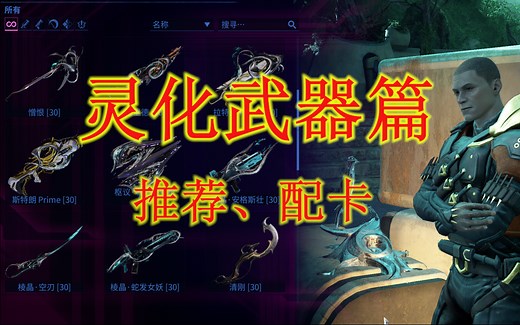 warframe 自定义灵化武器，了解灵化武器、那些好用？属性选择和配卡。
