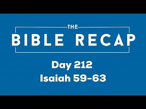 Day 212 (Isaiah 59-63)