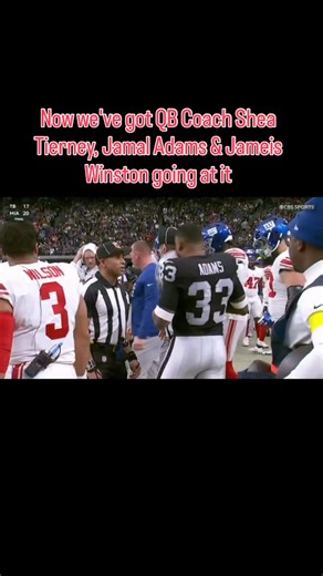 Giants Nation Show on Instagram: "Now we’ve got QB Coach Shea Tierney, Jamal Adams & Jameis Winston going at it"