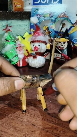 DIY Wooden Giraffe: Easy & Fun Craft Idea​How to Make a Wooden Giraffe from Dry Sticks​😊❤️🤗