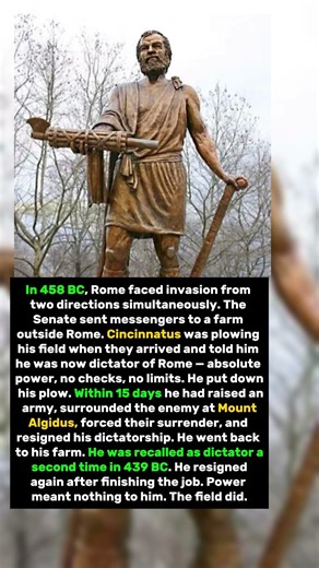 The Roman Dictator Who Was Given Absolute Power — And Quit After 15 Days
