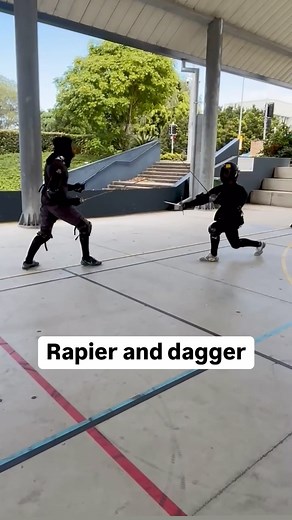 Rapier and dagger fencing. #hema #historicalfencing #rapier #fencing | Sword Fighter