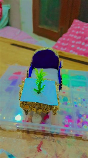 Diy Mini sofa and table for Bedroom for Dollhouse Episode - 5 of making Diy Doll House 🏠