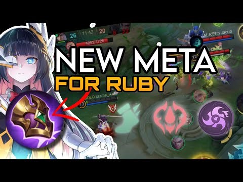 NEW META ITEM FOR RUBY! | RUBY BEST BUILD SET UP | RUBY GAMEPLAY 2025 | RUBY ikanji | MLBB