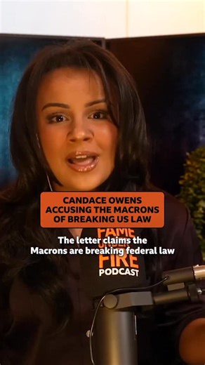 The French President Emmanuel Macron and his wife Brigitte are suing Candace Owens for defamation. Owen’s has repeatedly told her millions of followers that Brigitte was born a man. Now Candace’s team are accusing the Macrons of breaking US federal law by hiring investigators, publicists and others to work on their behalf in the United States without registering under the Foreign Agents Registration Act (FARA). This law says, if you’re working in the US on behalf of a foreign government, you hav
