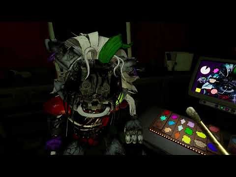 HW2 - Shattered Roxy Makeup | FNaF Resources