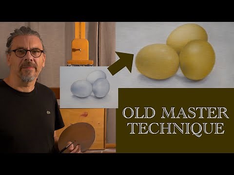 Old Master Oil Painting for Beginners – Realistic Eggs Step-by-Step