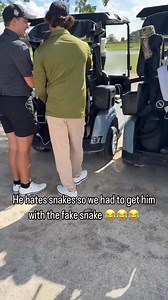 43K views · 1K reactions | Best reaction ever藍藍藍 #golf #prank #snake #golfishard #fyp | Mulligan Master | Facebook
