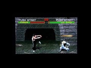 PSP - Midway Arcade Treasures Extended Play - Mortal Kombat gameplay