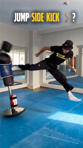 Tutorial: Jump Side kick. Video with: ​⁠​⁠​⁠‪@TotalKombatProLeague‬ #mma #kickboxing #muaythai #usa
