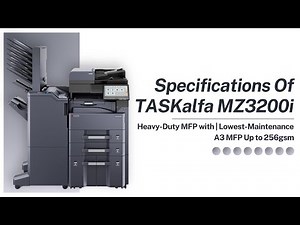 #Kyocera TASKalfa MZ4000i MZ3200i Copy Print Scan Fax Wireless Wired Touch Panel Duplex Internet Fax