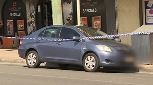Hot car where a 3-year-old was left and later died at the scene