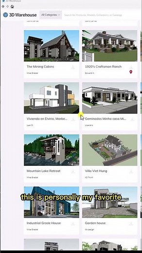 THE BEST exterior models available in 3D Warehouse & WHERE TO FIND THEM
