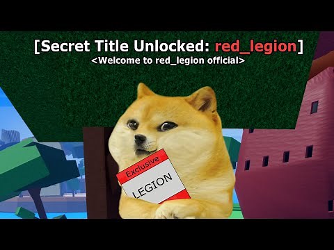 Getting The Exclusive & Rarest Title (Red_Legion) in Blox Fruits