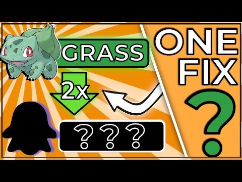 Fixing Pokemon's Type Chart with One Change