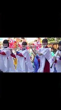 千葉県柏市立柏高等学校 吹奏楽部ラテンのリズムにパートごとの可愛い振り 『テキーラ』