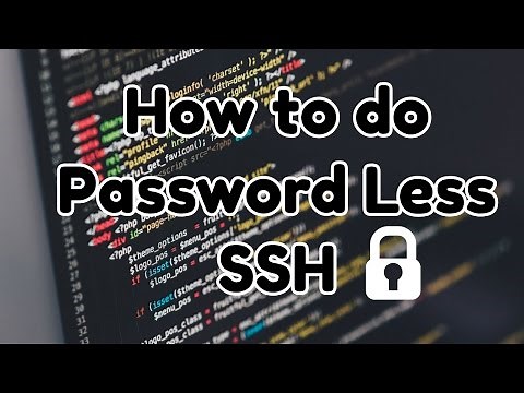 How to do Passwordless SSH using ssh-copy-id Command