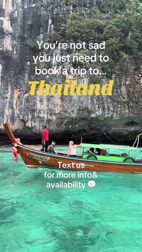 If you ask your therapist… the answer is YES! #amazingthailand #tourlytours #explorethailand #phiphiisland #tourtothailand