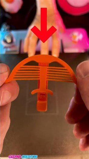 3D Printing A Mini Shooting Crossbow Toy #fidget #3dprinting #shorts