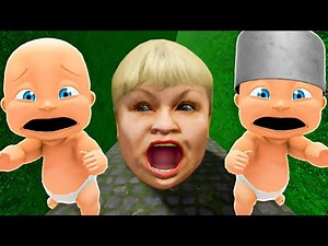 Babies Escape EVIL MOM HEAD!