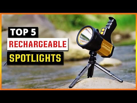 Best Rechargeable Spotlight in 2025 - Top 5 Rechargeable Spotlights Review