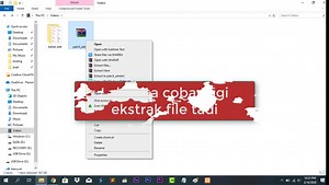 Cara Mengatasi "Operation did not complete succesfully because the file contains a virus or potientially unwanted software."