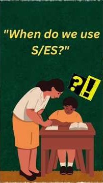 Simple Present Tense in 60 Seconds | S/ES Rule Made Easy! #englisheverywhere #tenses