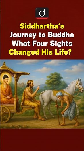 How Siddhartha Became Buddha | Drishti IAS English #shorts #buddhism #history