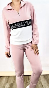 ✨ Conjunto Deportivo “Manhattan” – Comodidad y Estilo por Solo 11,95€ ✨ 💗 Precio especial: 11,95€ 💗 🔹 Diseño moderno: Sudadera con detalle “Manhattan” y leggings a juego. 🔹 Comodidad absoluta: Tejido suave y elástico para libertad de movimiento. 🔹 Ideal para: Looks casuales, entrenamientos o simplemente relajarte con estilo. 🔹 Ajuste perfecto: Corte favorecedor y versátil para cualquier ocasión. 📦 Envío rápido | 📍 Stock limitado | 🛍️ ¡Consigue el tuyo ahora! | anGo