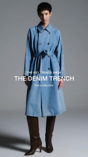 THE DENIM TRENCH Conseguilo en Portsaid.com.ar & locales. #Portsaid #AW24 | PORTSAID
