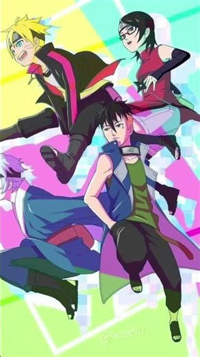 #boruto #sarada #mitsuki #kawaki team 7 Boruto