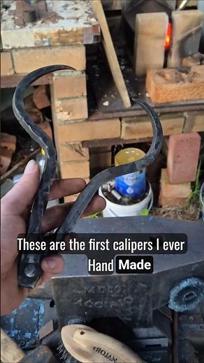 Calipers — Forged Tool Showcase #blacksmith #forgedfromiron #forging #toolmaking