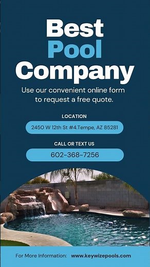 Best Pool Company in Arizona | Request Your Free Quote