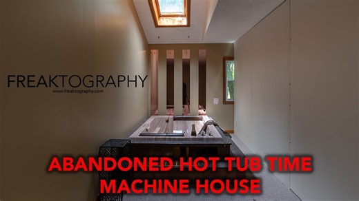 Exploring the Abandoned Hot Tub Time Machine House Abandoned Places Near Me Freaktography