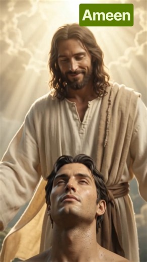 The Lord Jesus created a very beautiful man from clay.