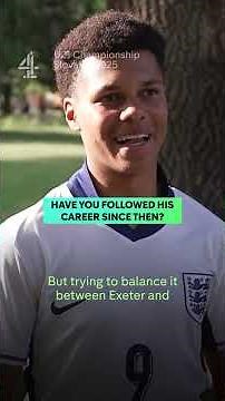 Meet Jay Stansfield's biggest fan. #U21Euro #YoungLions #England