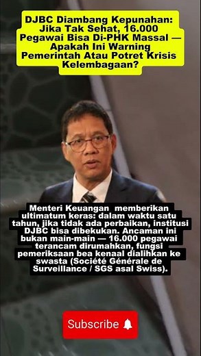 DJBC diambang kepunahan!!